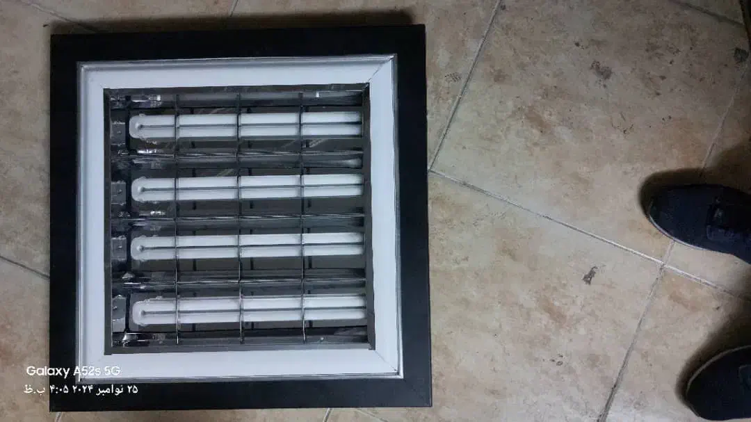 مهتابی ۶۰×۶۰ توکار با قاب و لامپ|لامپ و چراغ|سمنان, |دیوار