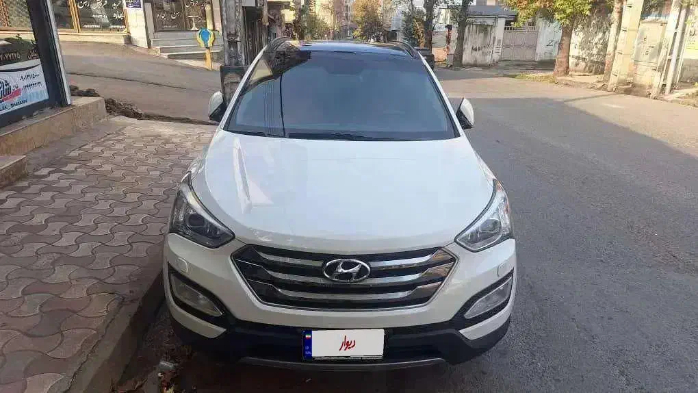 سانتافه مدل ۲۰۱۵ استثنایی بی رنگ پلمپ|خودرو سواری و وانت|رشت, منظریه|دیوار