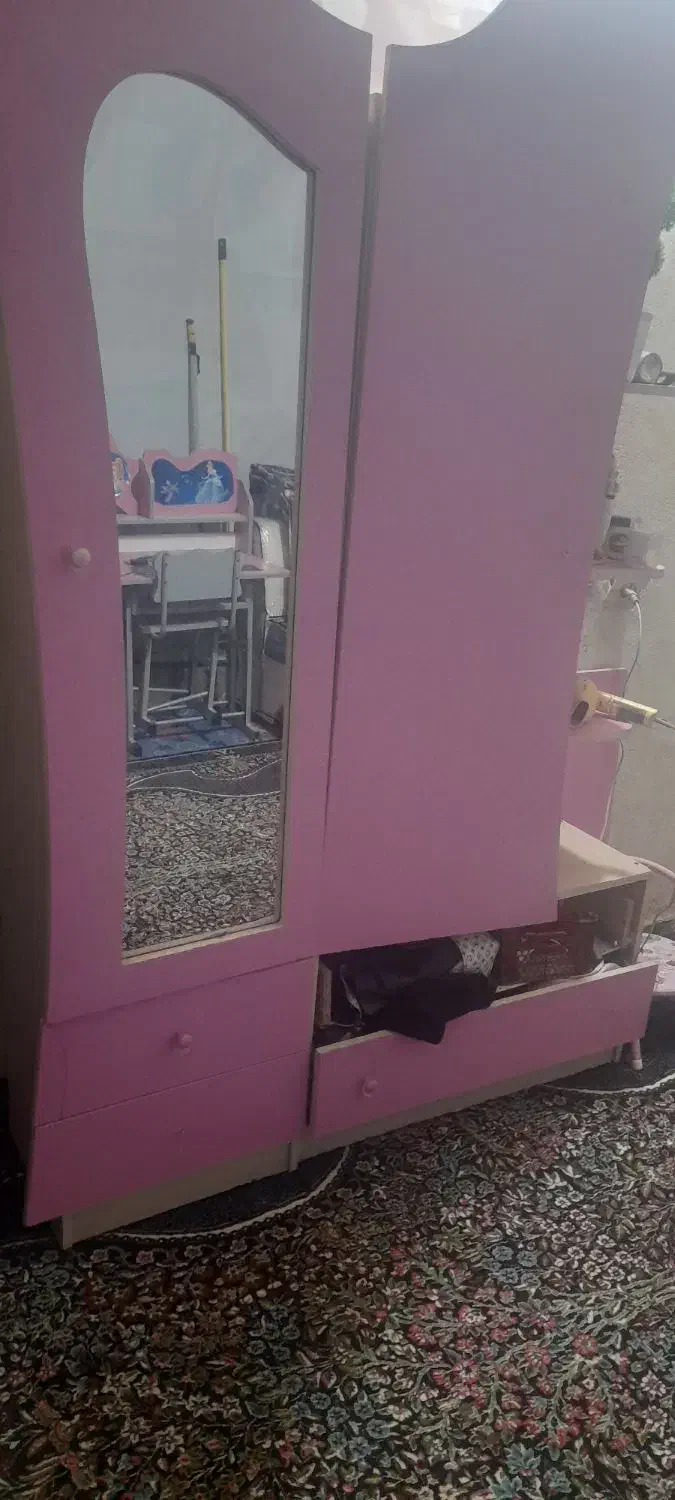 کمد دخترانه پانصد هزارتومن|جاکفشی، کمد، دراور|سیرجان, |دیوار