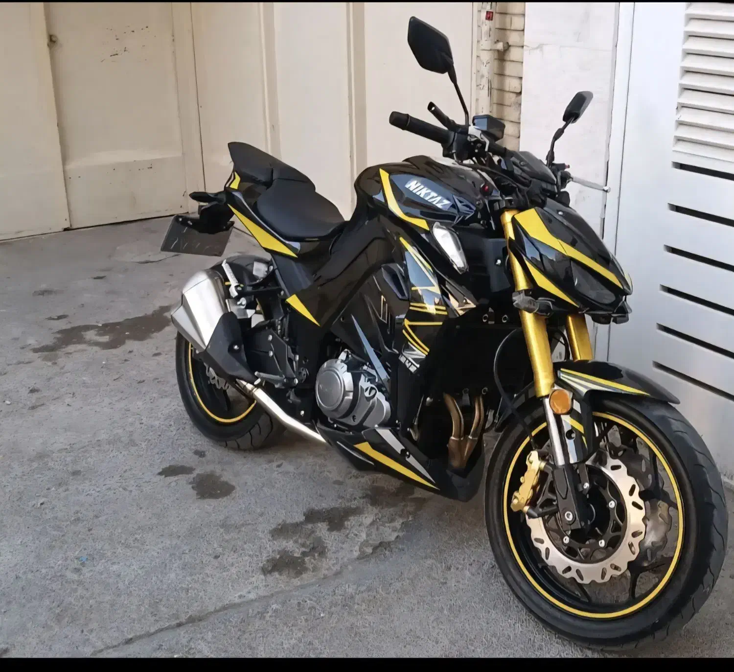 موتور نیکتاز طرح z1000|موتورسیکلت|اهر, |دیوار