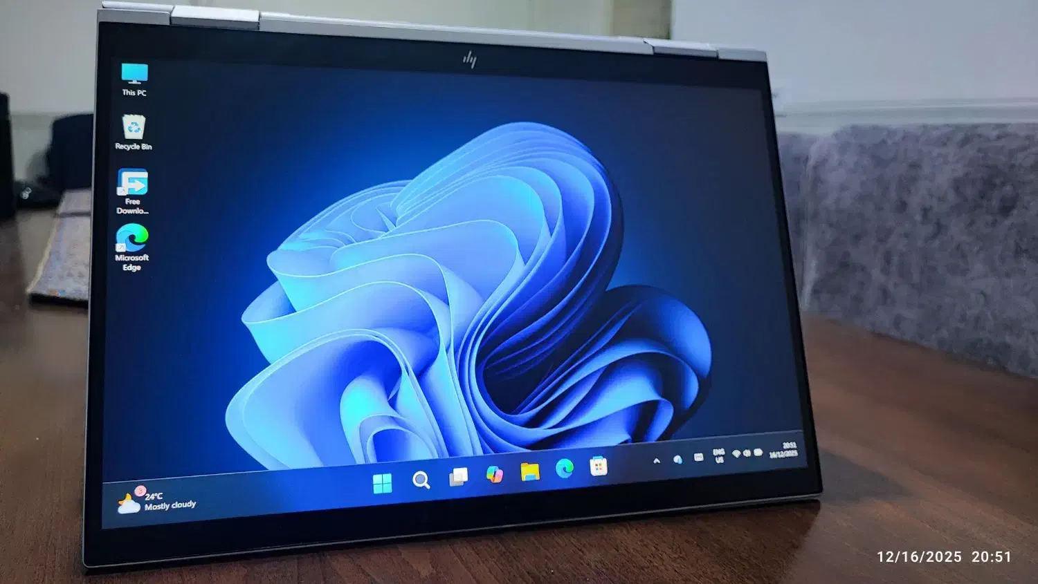 لپتاپ HP لمسی ۳۶۰ درجه با پردازنده نسل ۱۳|رایانه همراه|کرمان, |دیوار