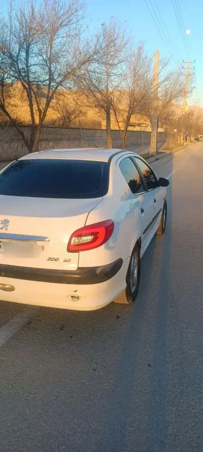 206sd  tu5  مدل 91|خودرو سواری و وانت|شیراز, نصر|دیوار