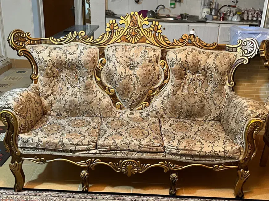 مبل سلطنتی|مبلمان خانگی و میز عسلی|گنبد کاووس, |دیوار