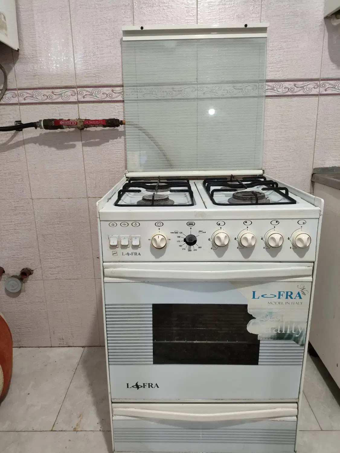 گاز 4 شعله فردار|اجاق گاز و لوازم برقی پختوپز|چالوس, |دیوار