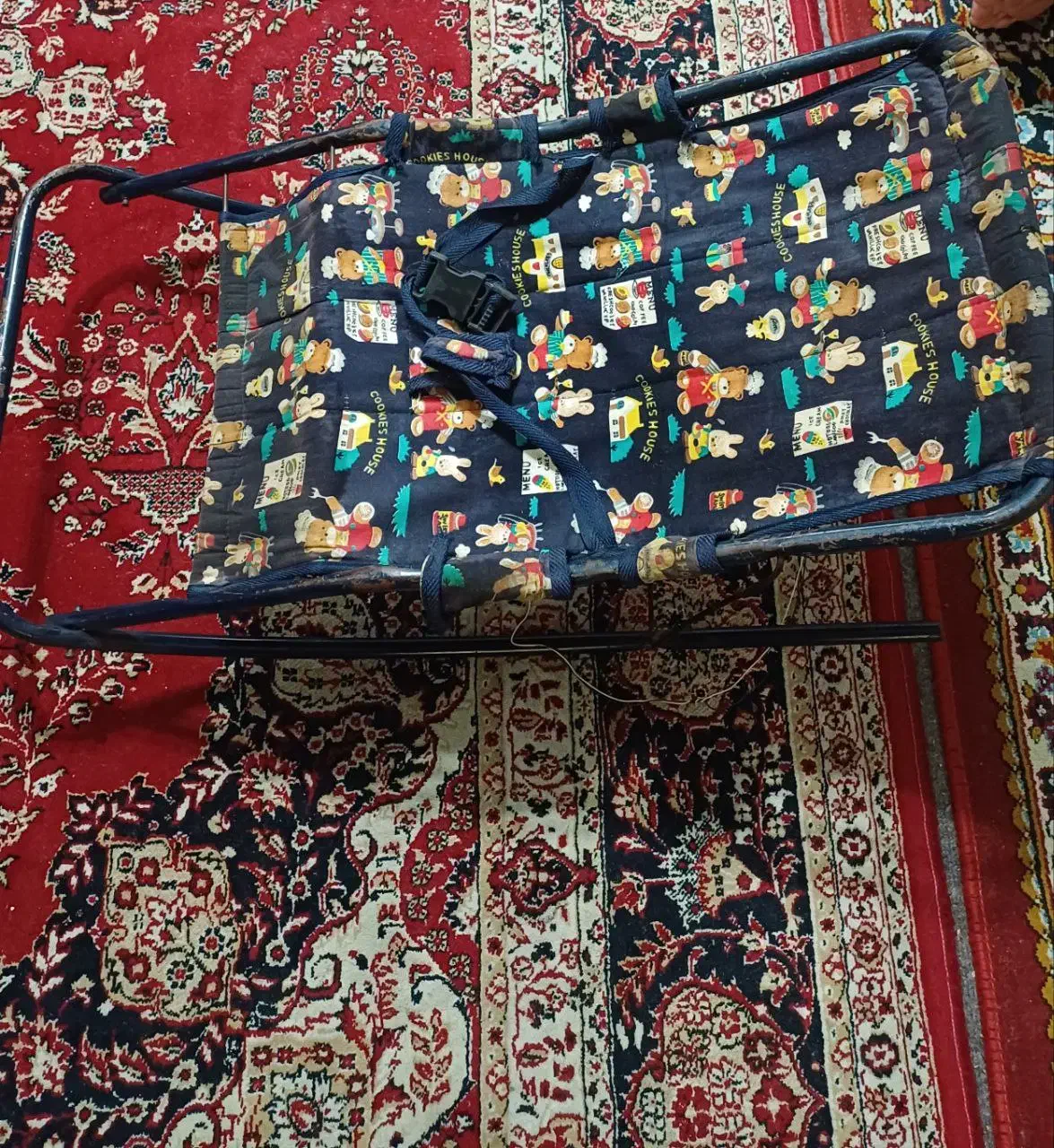 دو عدد تاب تاب آهنی سالم|کالسکه و لوازم جانبی|سنگر, |دیوار