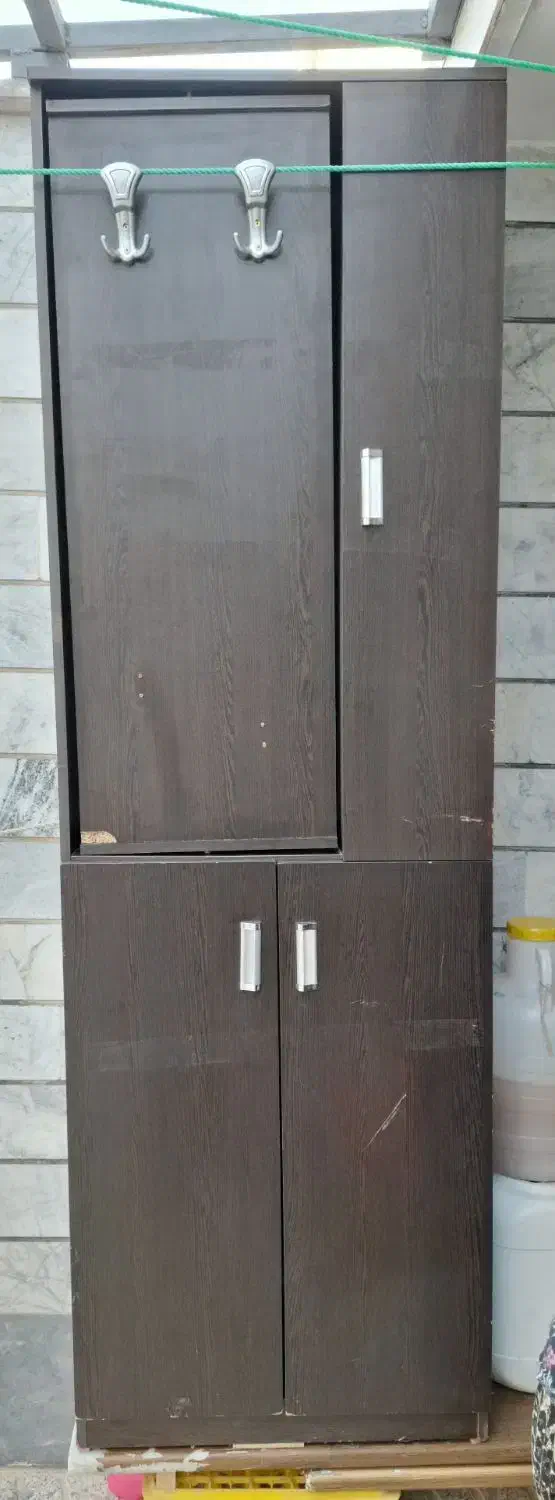 جاکفشی چوب روس|جاکفشی، کمد، دراور|زنجان, |دیوار