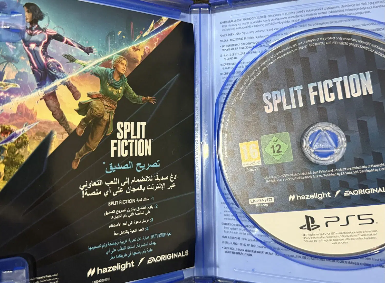 split fiction بازی ps5|کنسول، بازی ویدئویی و آنلاین|تهران, جی|دیوار