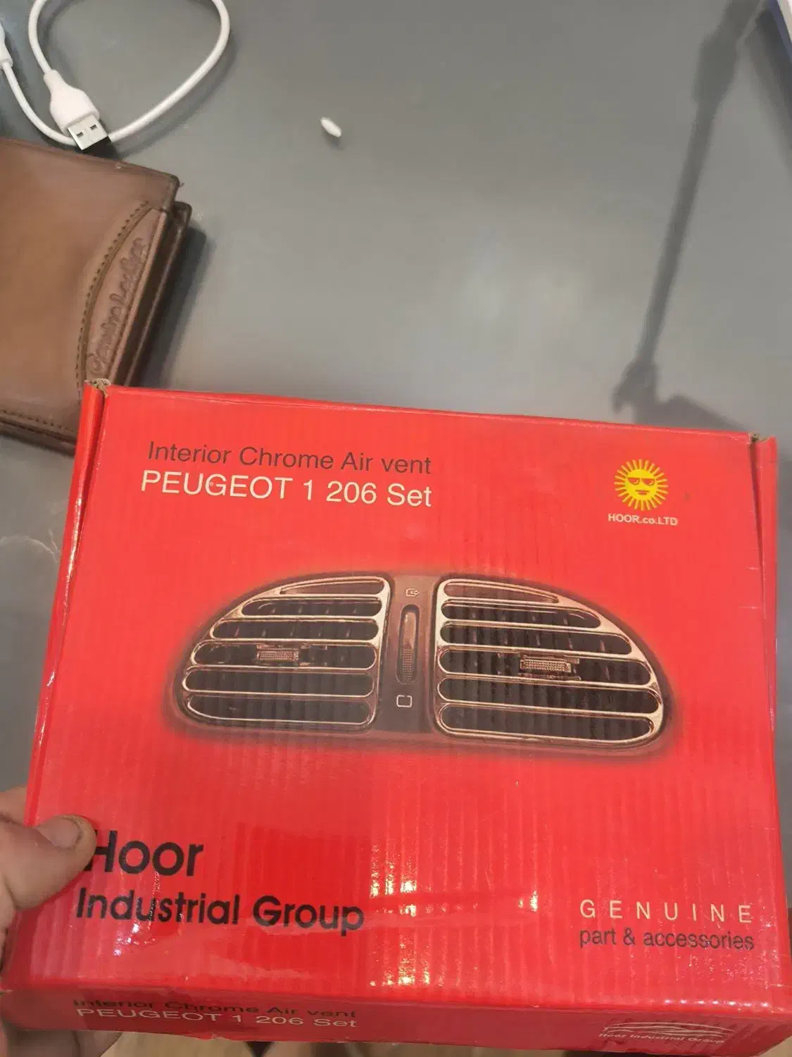 دریچه کولر اسپرت ۲۰۶ نقره ای|قطعات یدکی و لوازم جانبی|بابل, |دیوار