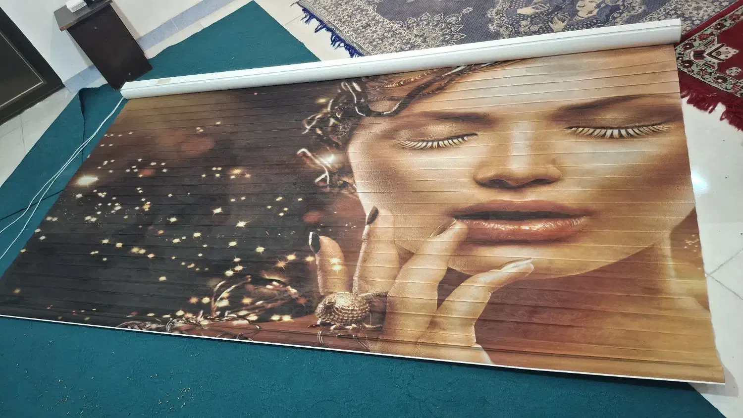 پرده زبرا|پرده، رانر، رومیزی|لاهیجان, گلستان|دیوار