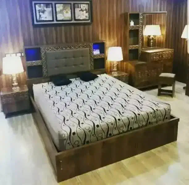 سرویس خواب فلورا کامل|تخت و سرویس خواب|یزد, |دیوار