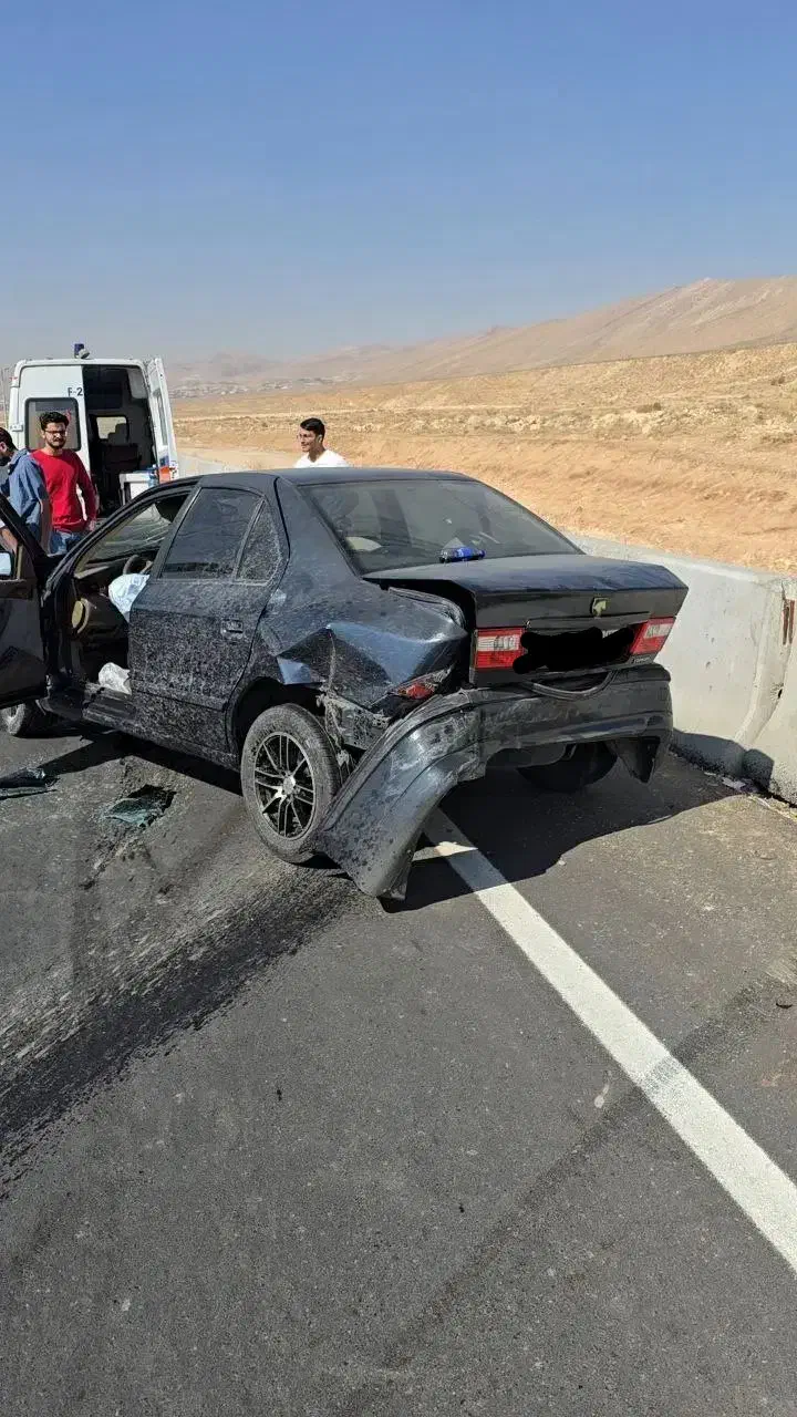 سمند تصادفی|خودرو سواری و وانت|شیراز, شهرک بزین|دیوار