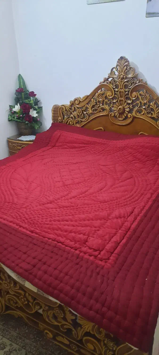 لحاف پنبه دو نفره|رختخواب، بالش، پتو|مشهد, کوثر|دیوار