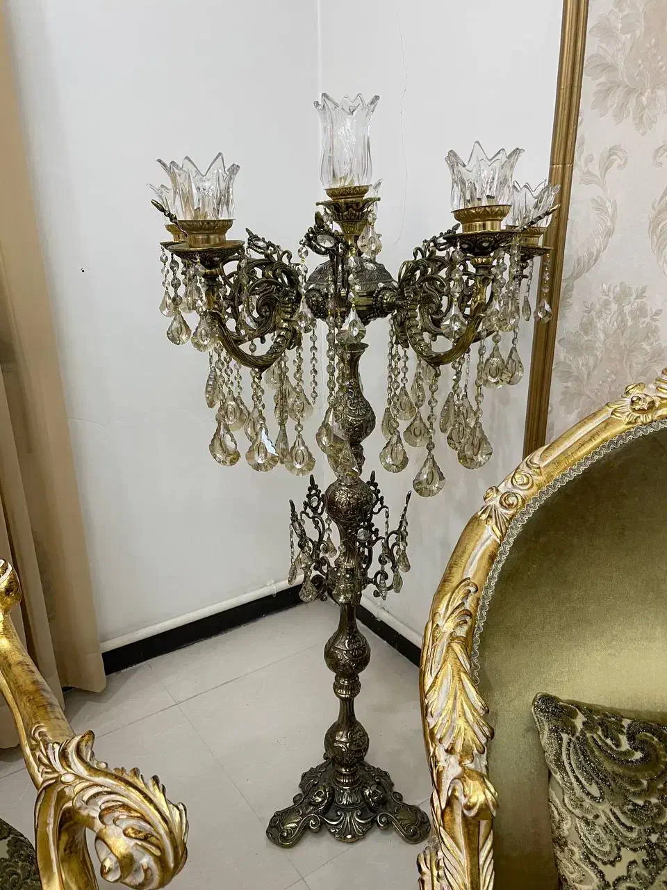 لوستر سالنی ،آباژور|لوستر و چراغ آویز|ساوه, |دیوار