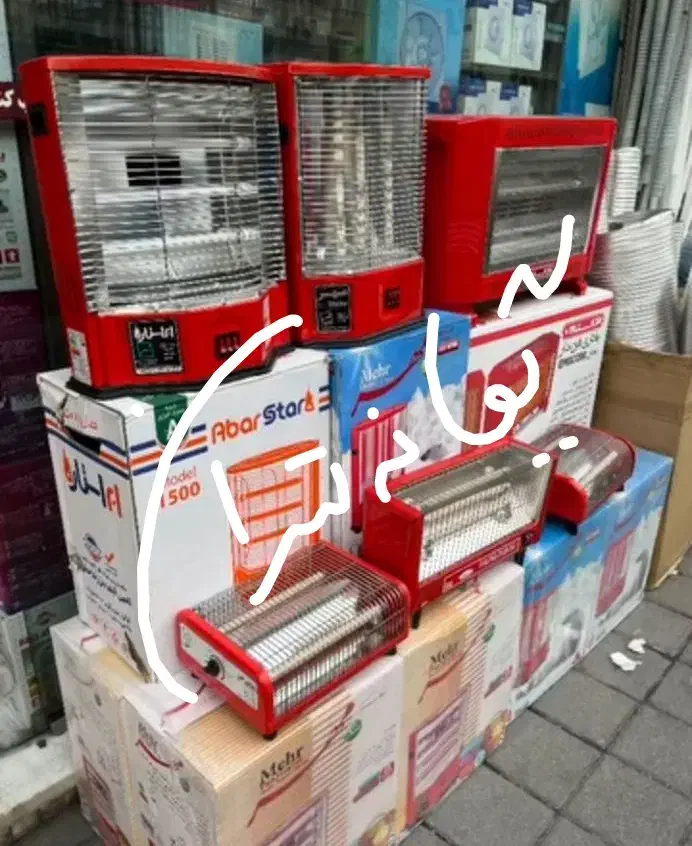 بخاری هیتر فن هیتر برقی جت فن ۳ کیلو وات حلزونی|بخاری، هیتر، شومینه|تهران, جیحون|دیوار