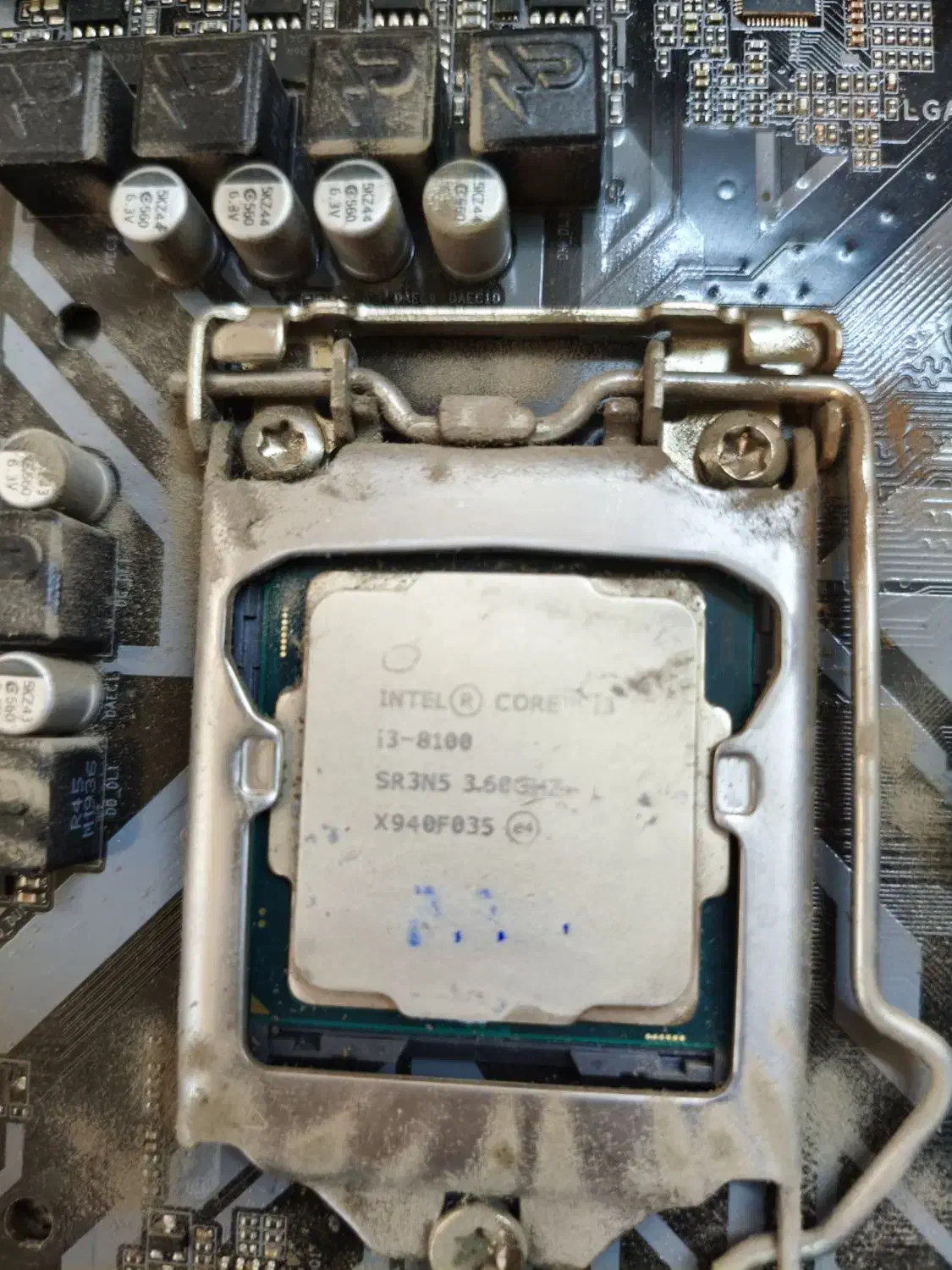 مادربورد گیگابایت با cpu i3نسل ۸ بارم ۸ گیگ|قطعات و لوازم جانبی رایانه|لنجان, |دیوار