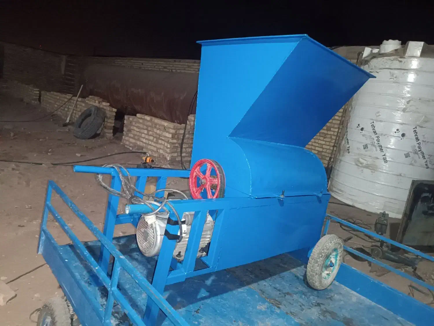 خرمن کوب برقی ۳اسب تک فاز|ماشینآلات صنعتی|رفسنجان, |دیوار