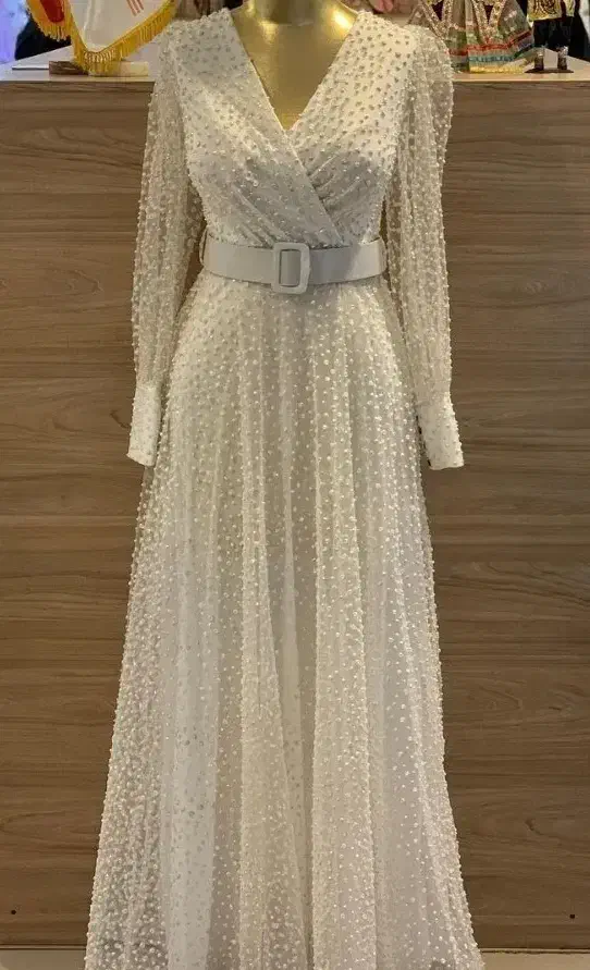 پیراهن مجلسی سفید شاین|لباس|قروه, |دیوار