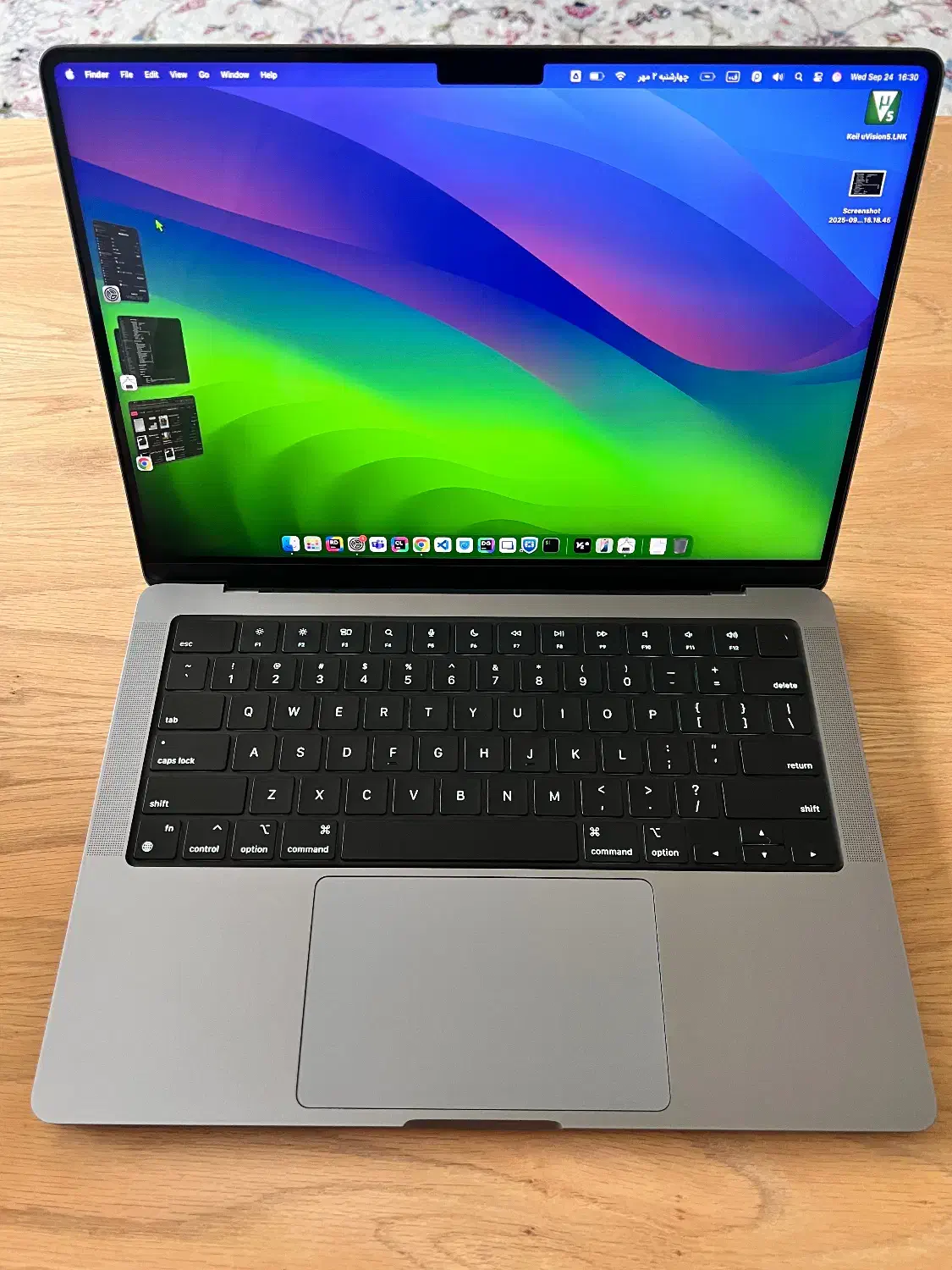 Macbook Pro M1 2021 (DJ69DHQ2VY)|رایانه همراه|تهران, شهرک خرازی|دیوار