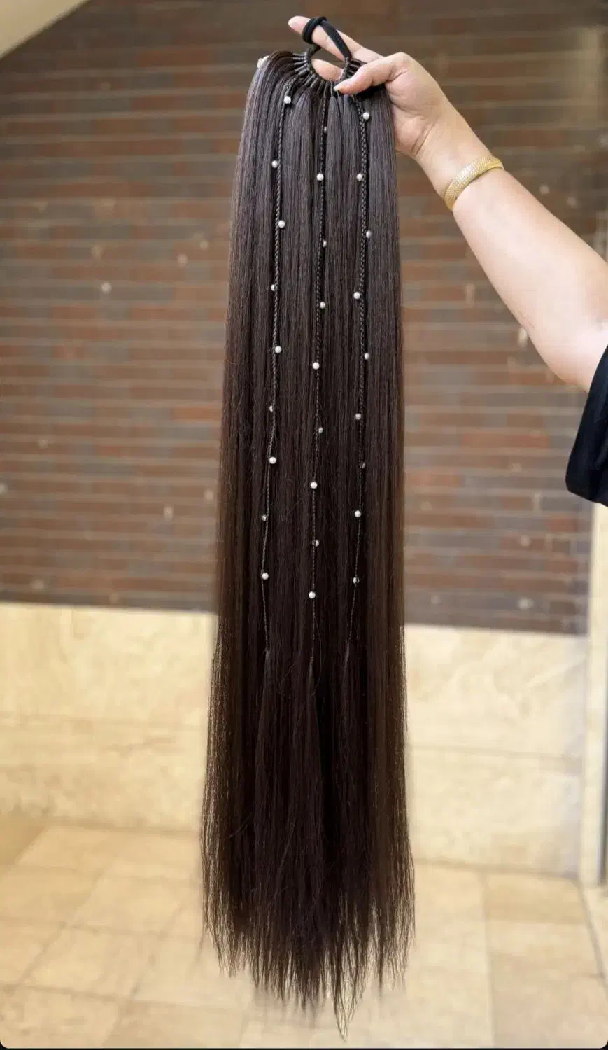 دم اسبی فیک با شاخه های مرواریدی|آرایشی، بهداشتی، درمانی|بیرجند, |دیوار