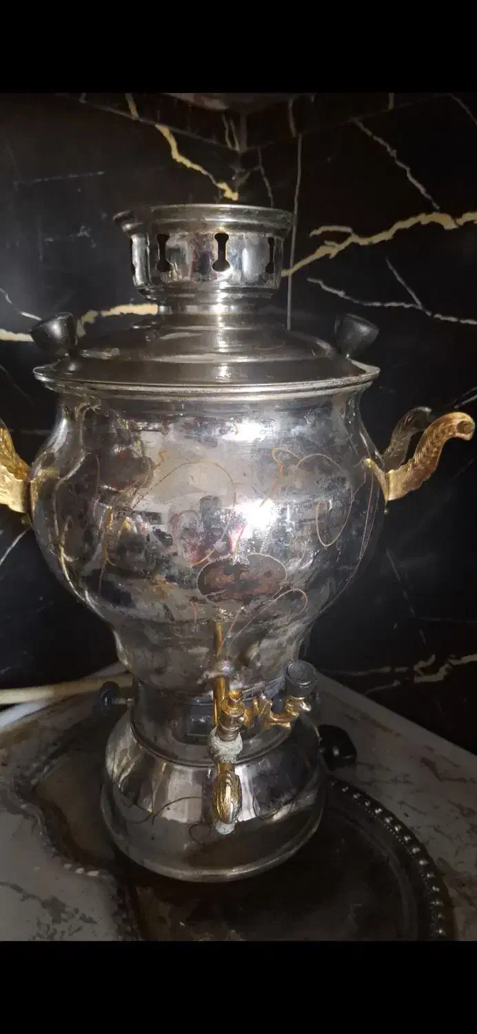 سماور گازی|سماور، چای‌ساز، قهوه‌ساز|اسفراین, |دیوار