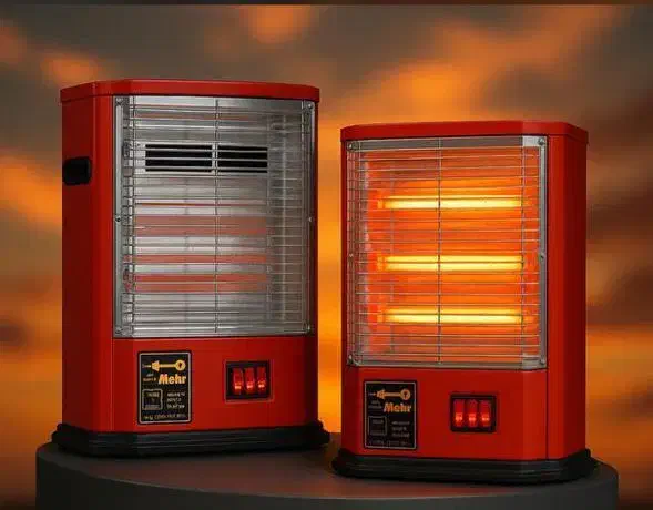 بخاری برقی فن دار 4 شعله مهر|بخاری، هیتر، شومینه|تبریز, |دیوار