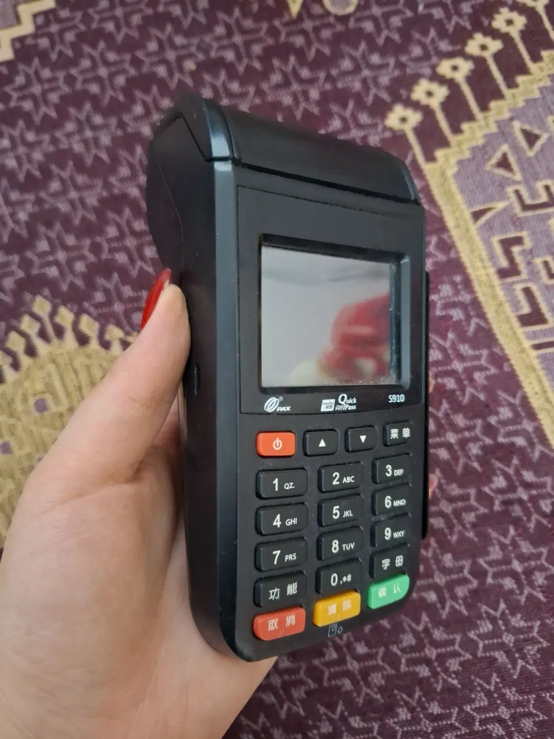 دستگاه کارتخوان سیار استوک در حد تمیز|لوازم جانبی موبایل و تبلت|تهران, شهید رجایی|دیوار