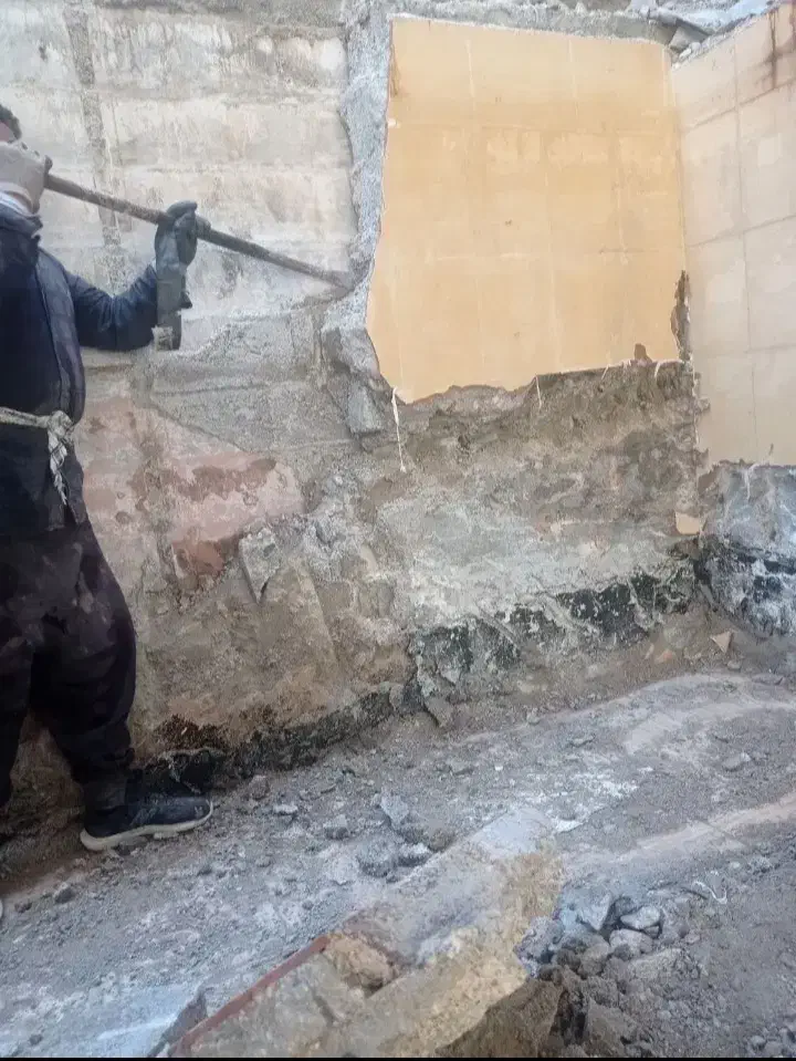 تخریب وکنده کاری باپیکور|خدمات پیشه و مهارت|زابل, |دیوار