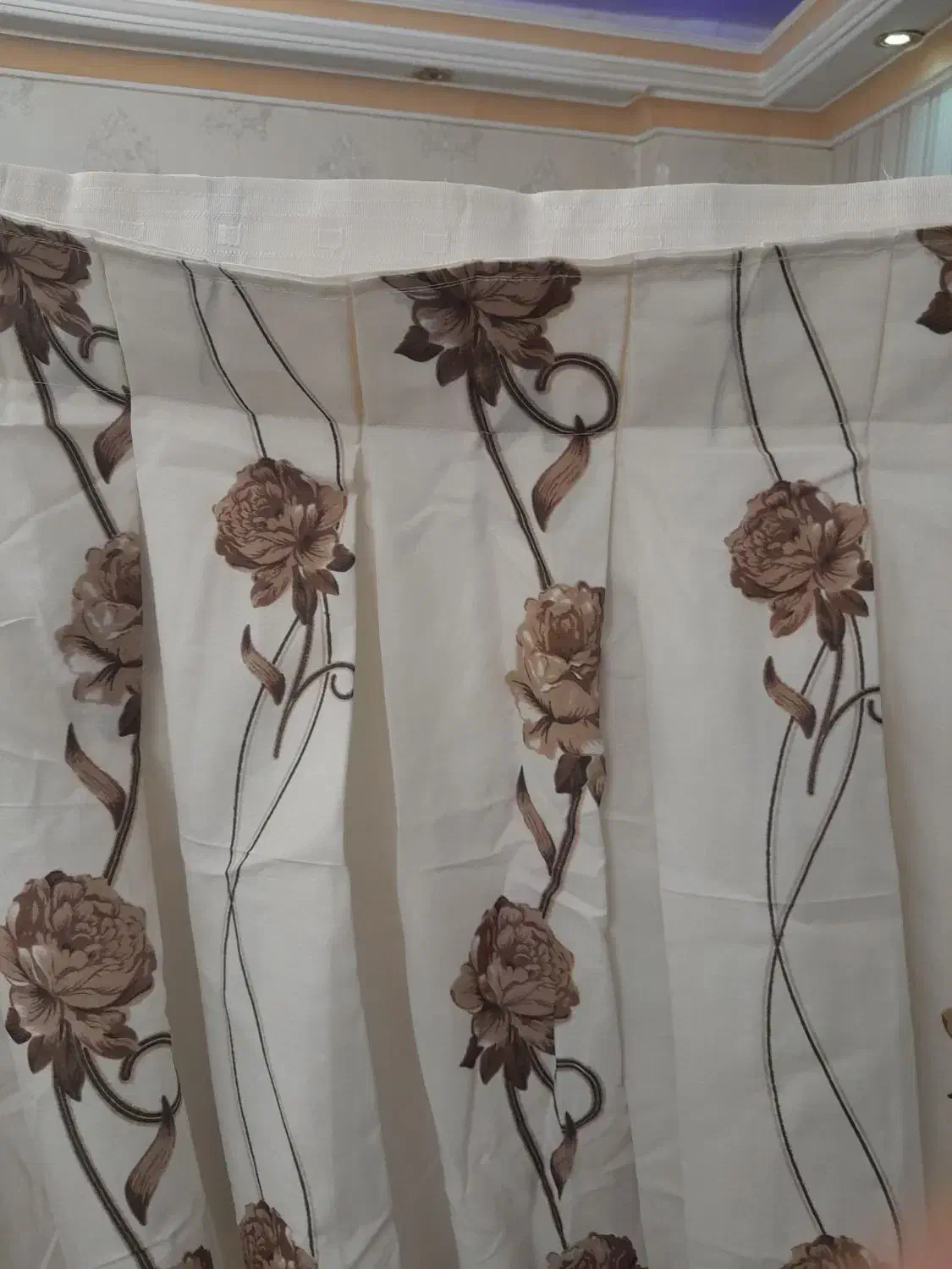 پرده  پارچه ترک ۳ در ۶ متر سالم سالم|پرده، رانر، رومیزی|اسلام‌شهر, مظفریه|دیوار