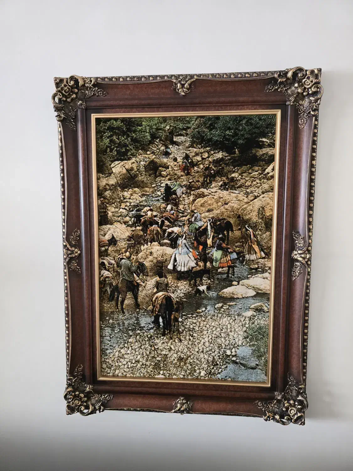 تابلوی فرش دستباف کوچ عشایر|تابلو فرش|تهران, نیلوفر|دیوار