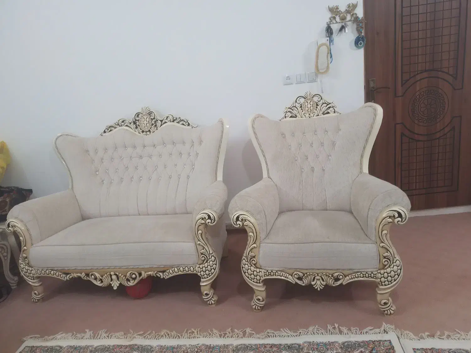 مبل ۷نفره|مبلمان خانگی و میز عسلی|قم, ارم|دیوار