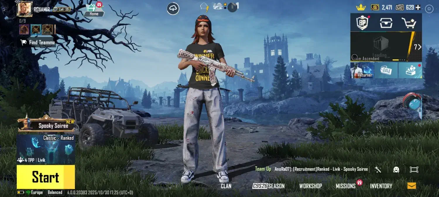 اکانت پابجی موبایل|کنسول، بازی ویدئویی و آنلاین|جهرم, |دیوار