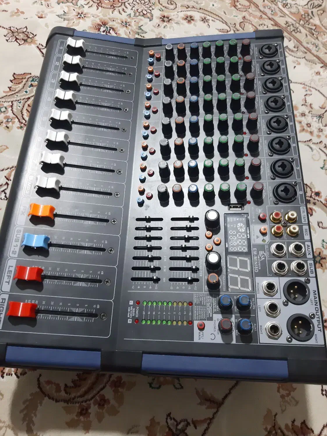 پاور میکسر eminance|سیستم صوتی خانگی|اسلام‌شهر, شهرک مهدیه|دیوار