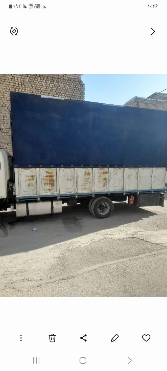 اتاق عقب مسقف چادری الوند خاور|قطعات یدکی و لوازم جانبی|خمینیشهر, |دیوار