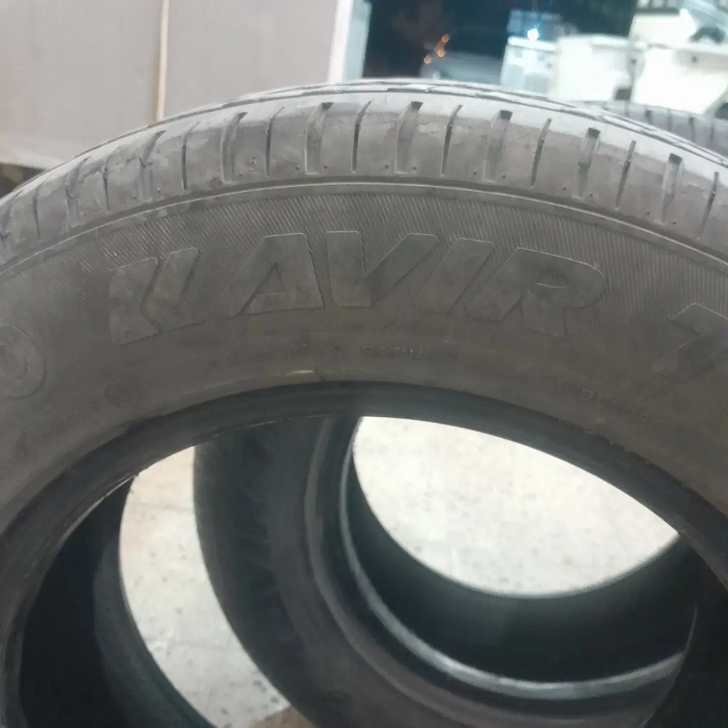 ۲عدد لاستیک کویر ۲۰۵ رینگ ۱۴|قطعات یدکی و لوازم جانبی|شازند, |دیوار