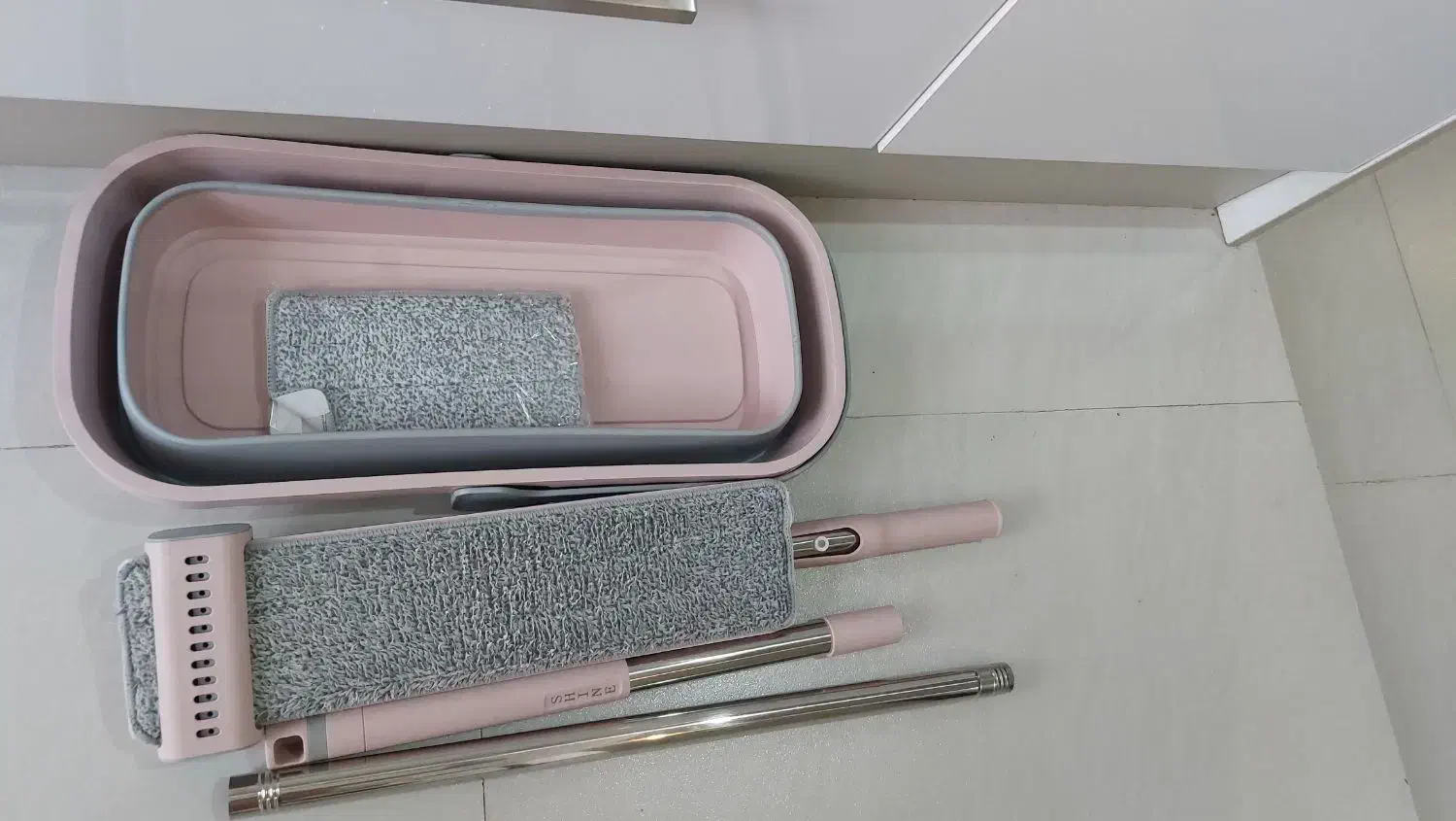 تی تاشو به همراه سطل تاشو سیلیکونی|لوازم نظافت|تهران, زرکش|دیوار