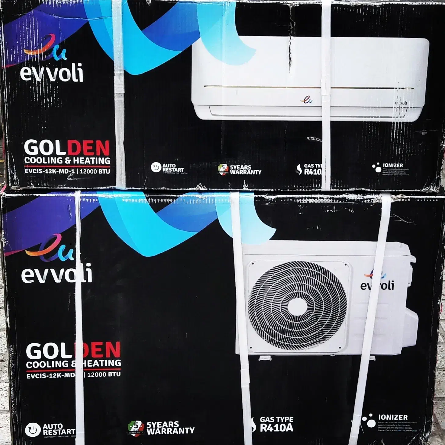 کولر 12 هزار اوولی گلدن مدل evcis-12k-md-1|کولر گازی و فن‌کوئل|قائم‌شهر, |دیوار