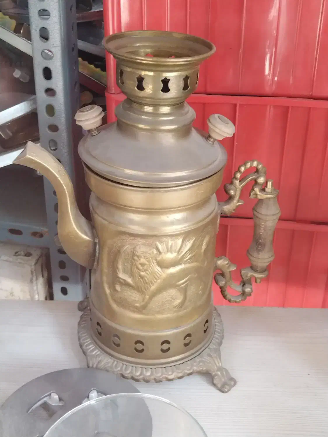 سماور ذغالی|سماور، چایساز، قهوهساز|تهران, شهرک ولیعصر شمالی|دیوار