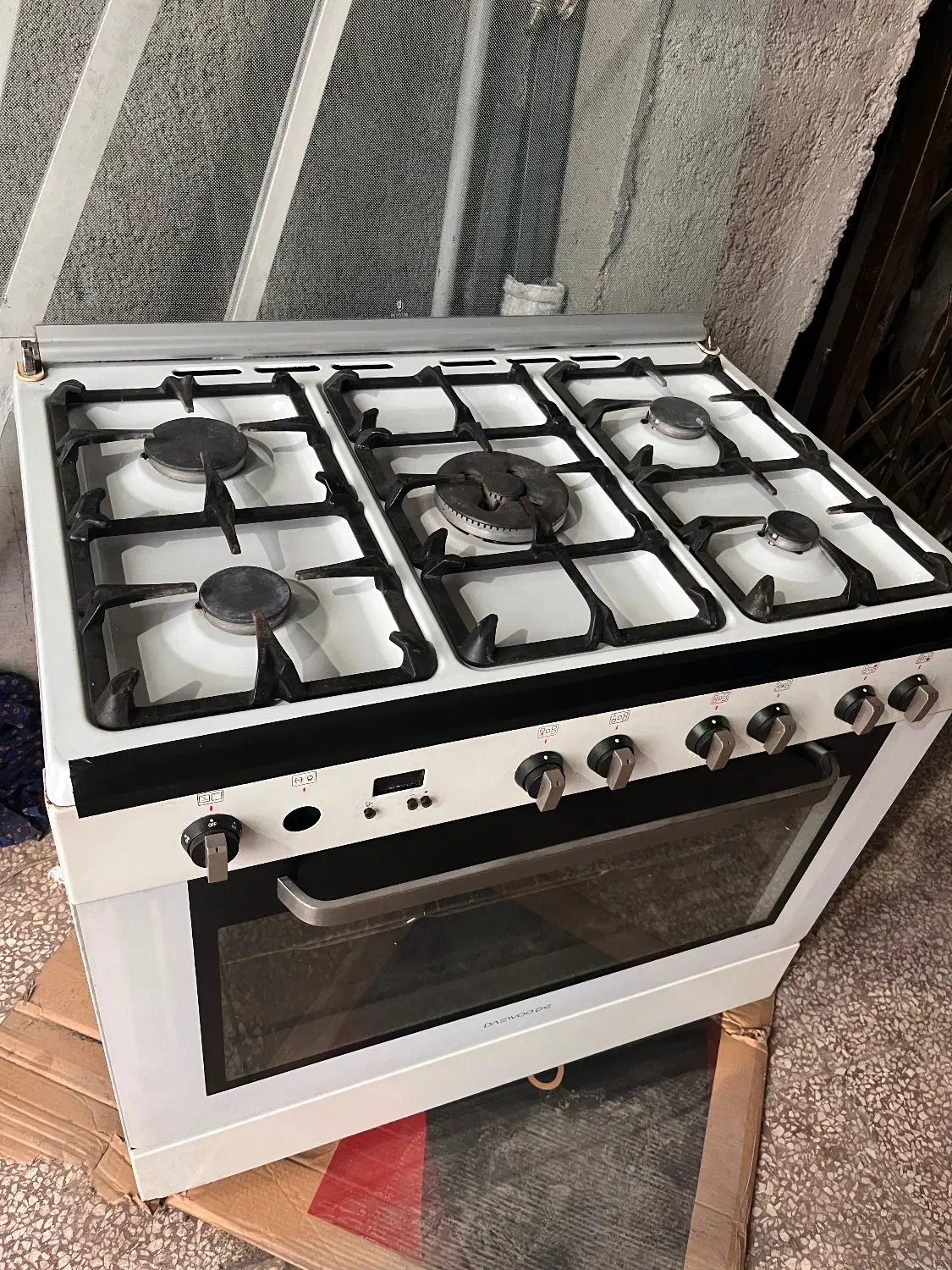 گاز و فر پنج شعله دوو|اجاق گاز و لوازم برقی پختوپز|گنبد کاووس, |دیوار