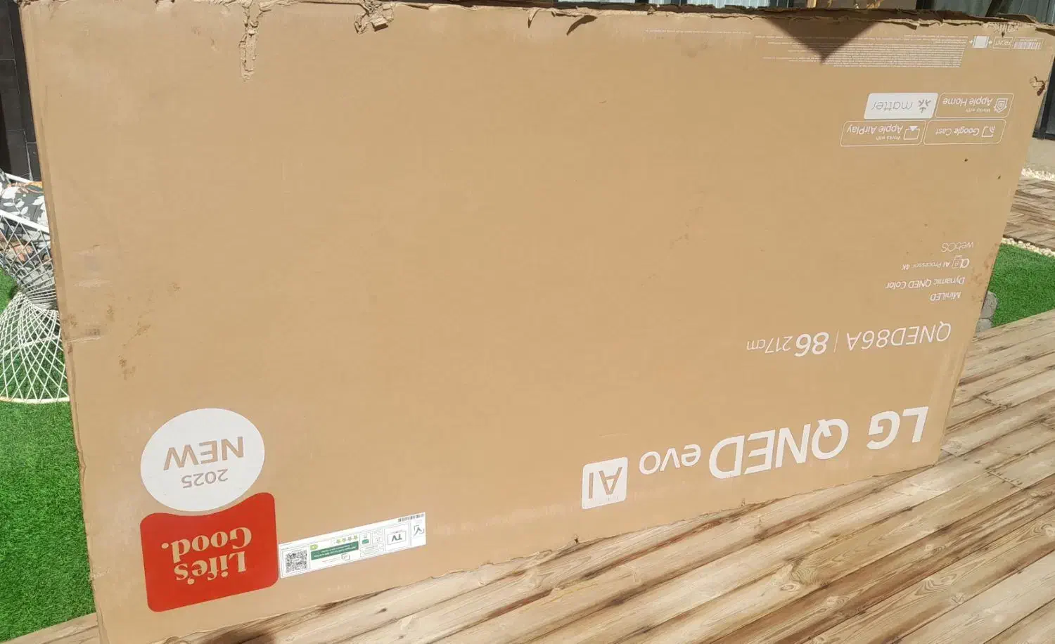 TV LG qned AI|تلویزیون و پروژکتور|اندیشه, شهرک مریم|دیوار