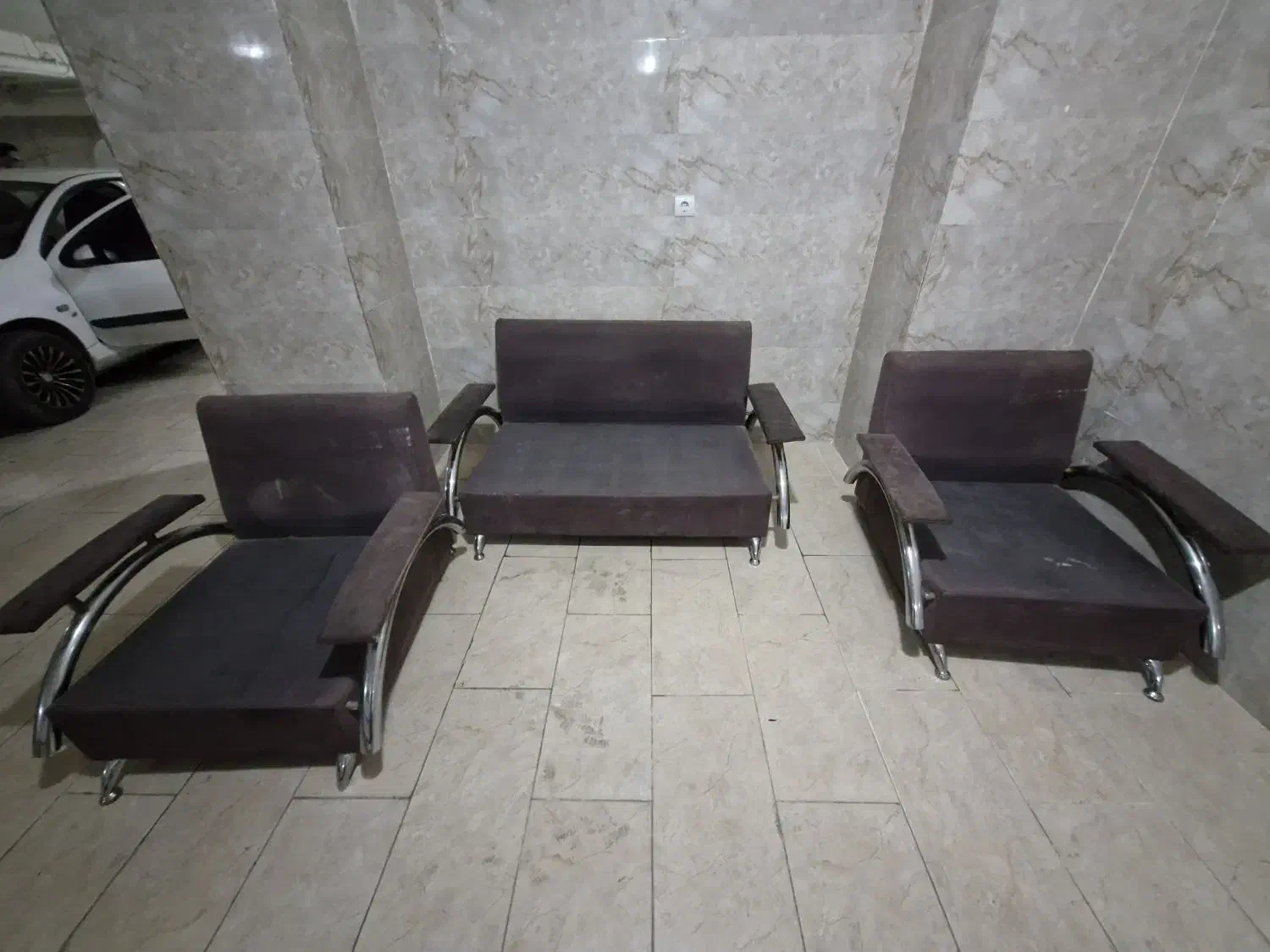 مبل ایتالیایی ۴ نفره|مبلمان خانگی و میز عسلی|مراغه, |دیوار