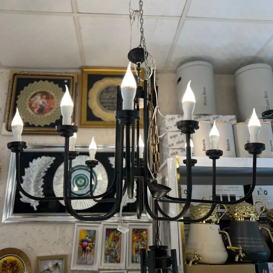 لوستر ۱۰ شعله مناسب رستوران کافی شاپ آپارتمان صفر|لوستر و چراغ آویز|مشهد, شاهد (شهرک غرب)|دیوار