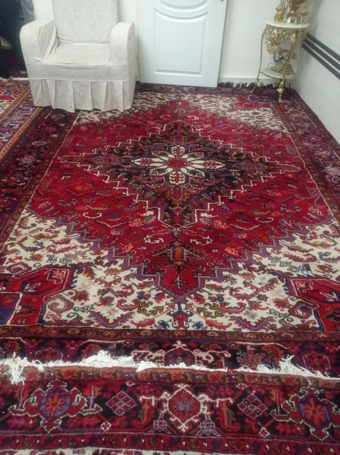 فرش 9متری کار کرده تمیز|فرش|تبریز, |دیوار