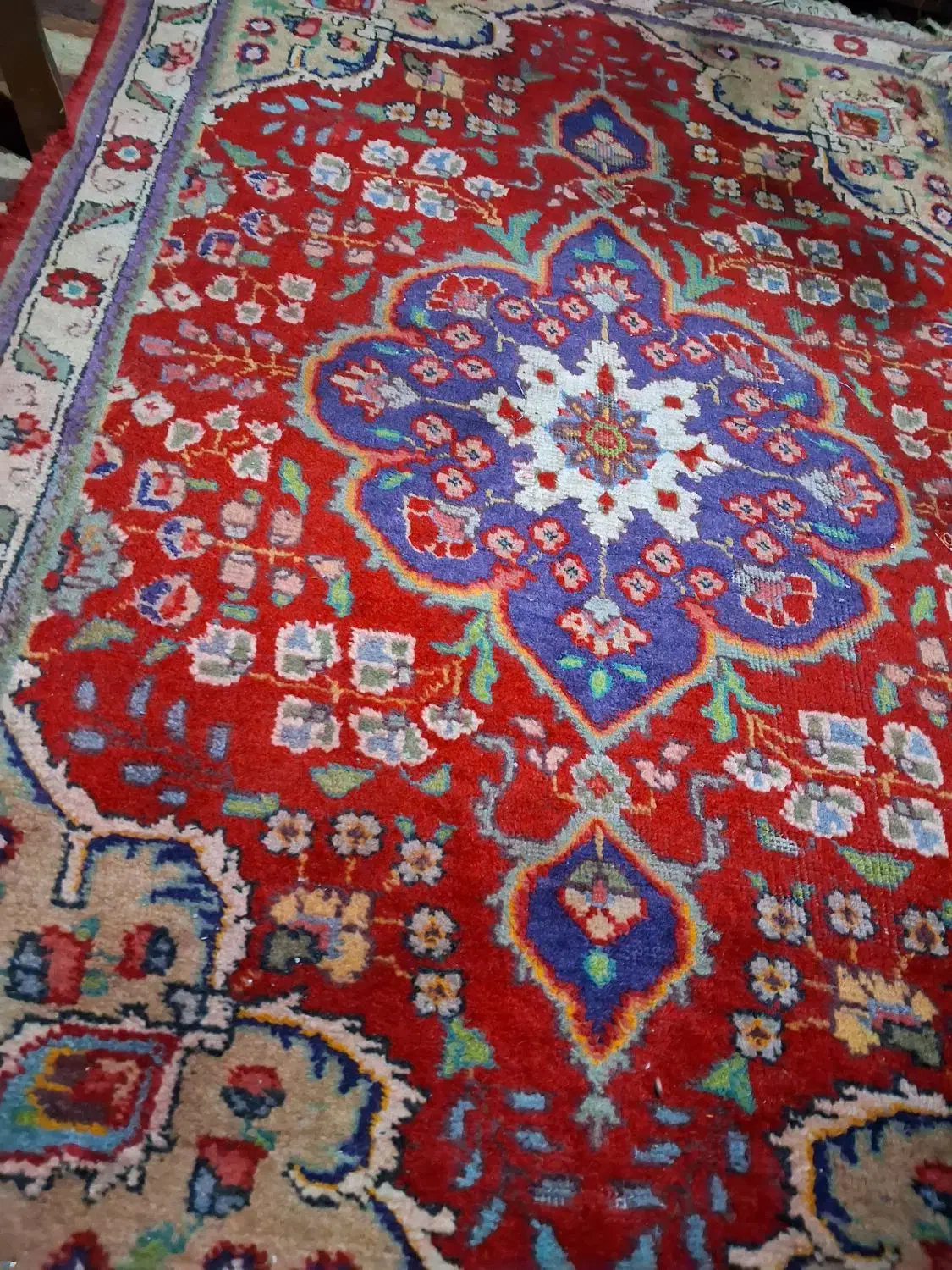 قالیچه دستبافت قدیمی|فرش|لاهیجان, کوی آزادگان|دیوار