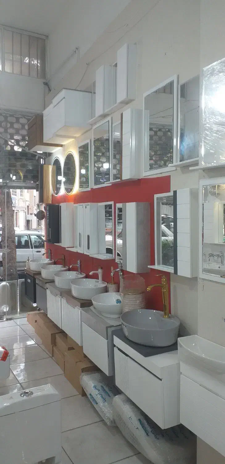 روشویی کابینت pvc|لوازم سرویس بهداشتی|گرگان, |دیوار