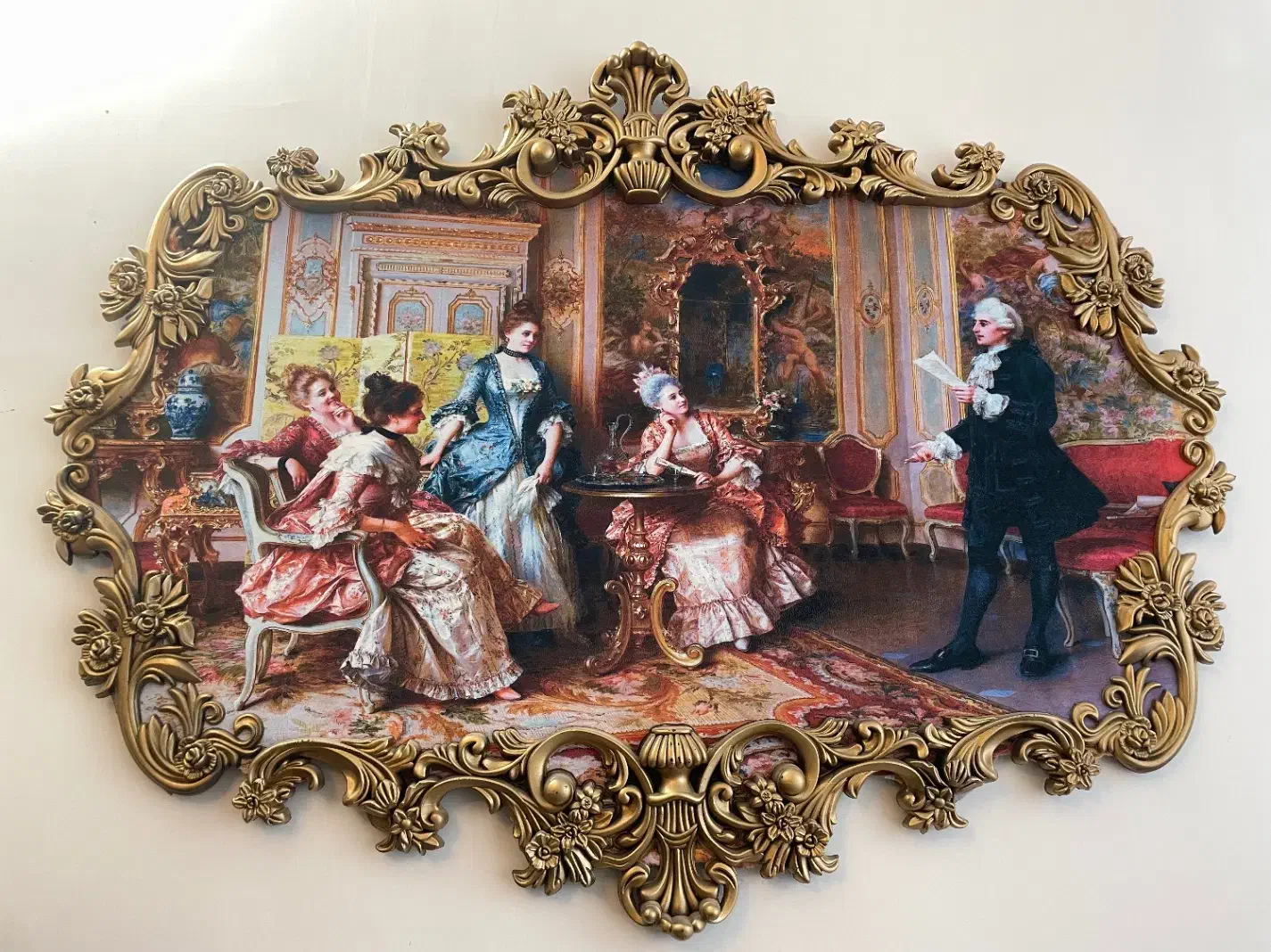 تابلو  شام آخر|تابلو، نقاشی، عکس|تربت جام, مطهری|دیوار