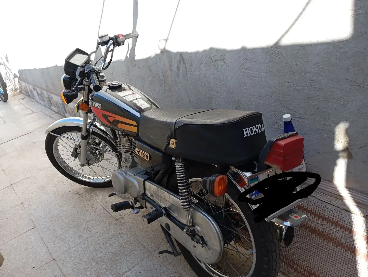 موتور۱۲۵هوندا مدل ۸۶ شماره|موتورسیکلت|کوهبنان, |دیوار