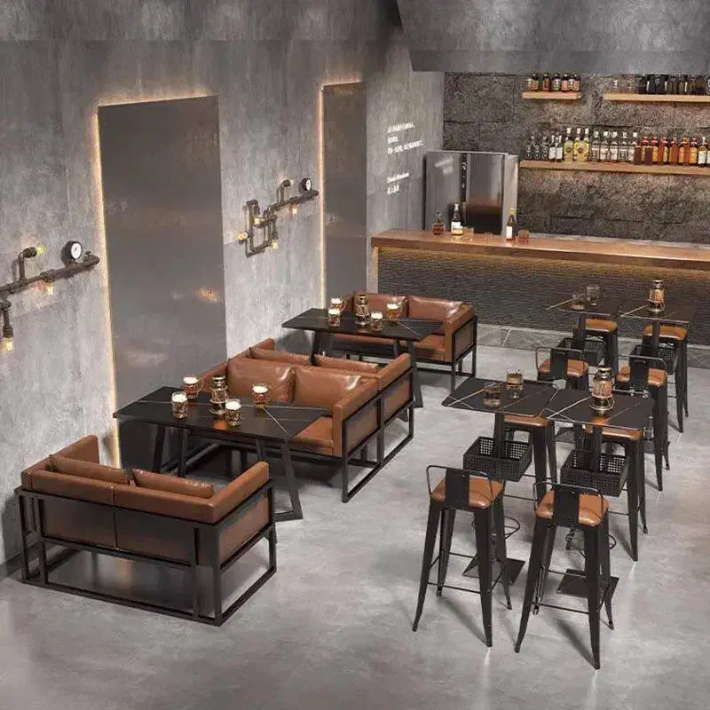 نهارخوری ۴ نفره میز صندلی کافه بستنی مدل ZIX|میز و صندلی غذاخوری|نور, |دیوار