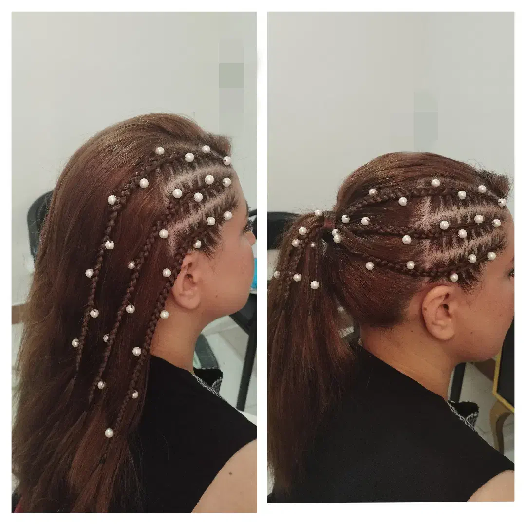 تخ فی ف تا ۱۶ آبان اکستنشن مو بافت مو کاشت مژه....|خدمات آرایشگری و زیبایی|پرند, فاز ۴|دیوار