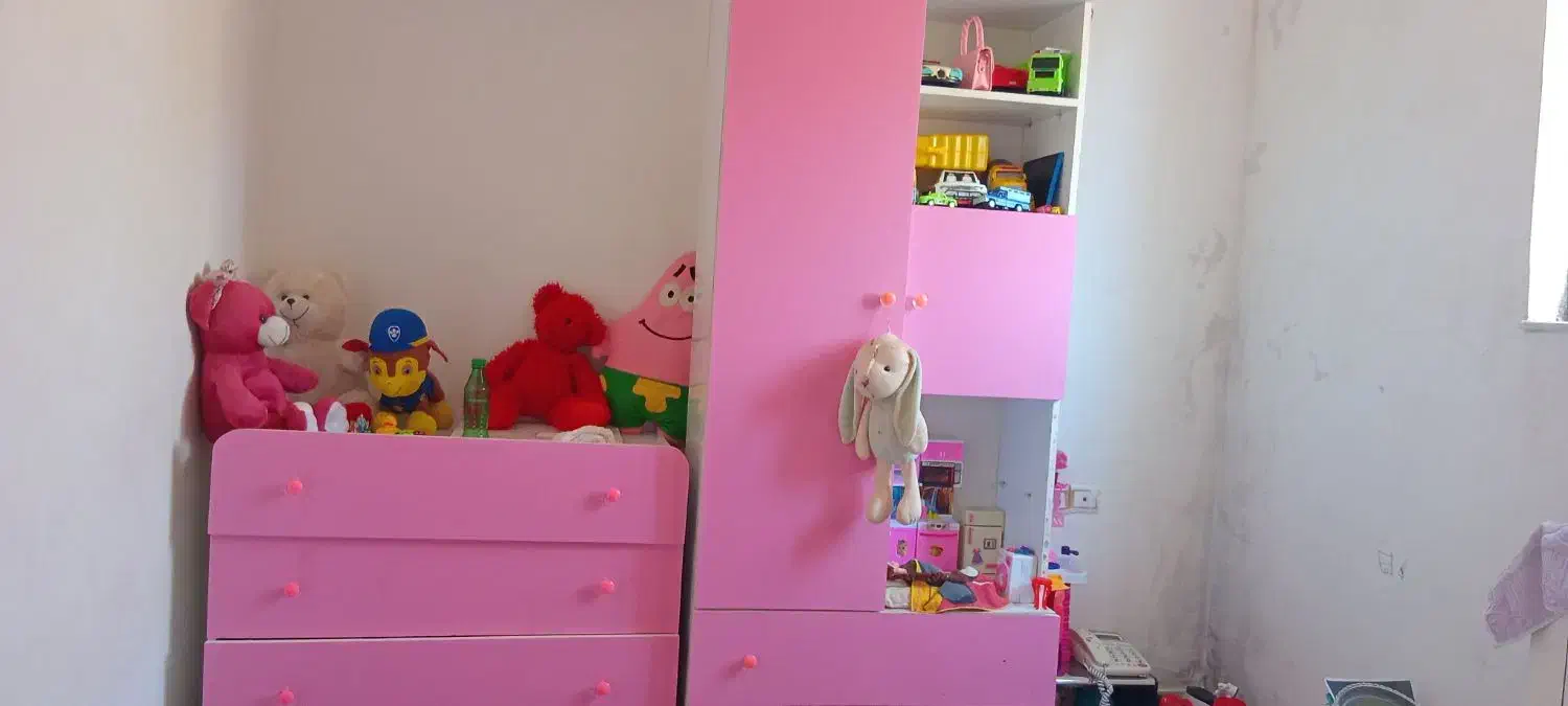 کمد کودک|جاکفشی، کمد، دراور|آستارا, |دیوار