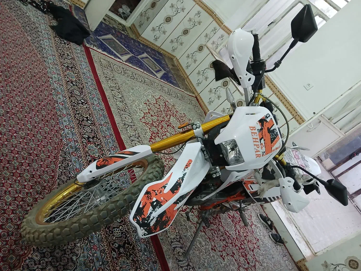 تریل بهپر خشک ۴۰۴|موتورسیکلت|بیرجند, |دیوار